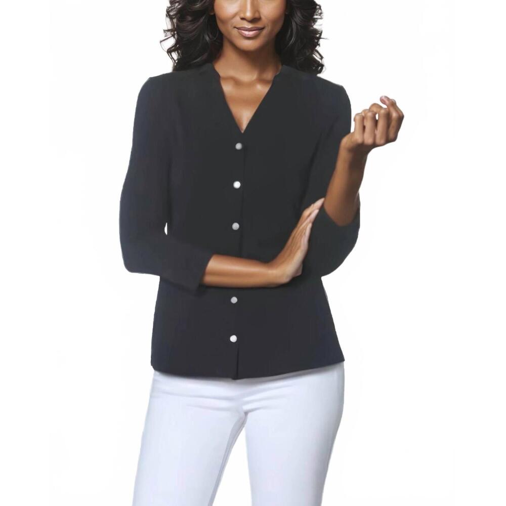 NEW E.L.I. the hilton shirt in black